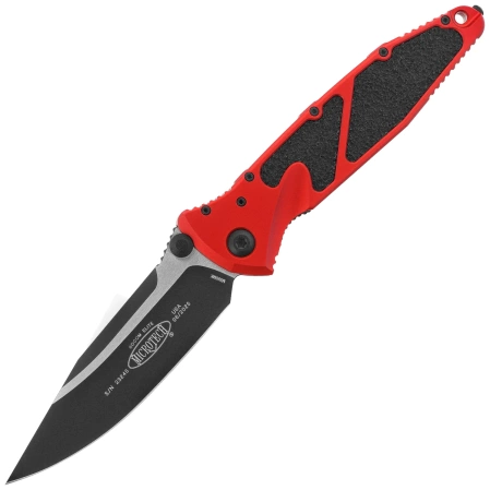Nóż składany Microtech Socom Elite S/E-M Red Aluminum/3M, Black M390 by Tony Marfione (160-1RD)