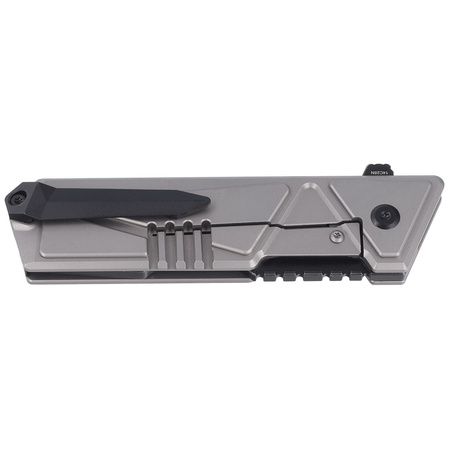 Nóż składany Kubey Avenger Frame Lock Gray Titanium, Dark Stonewashed 14C28N (KB209B)