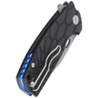 FOX Core Tanto Black FRN, Acid Stone Washed N690Co by Jesper Voxnæs knife (FX-612 BS)