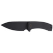 WE Knife Upshot LE No 375/410 Black Ti, Black Stonewashed CPM 20CV (2102B)