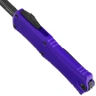 Nóż automatyczny OTF Microtech Hera II Mini D/E Purple Aluminium, Black M390MK by Tony Marfione (1702M-1PU)