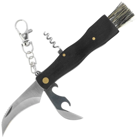 Martinez Albainox Setera Multi Mushroom Knife Madera Wood, Satin 3Cr13Mov (10593)