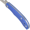 Nóż składany Spyderco Honeybee Blue G10, Satin 12C27 (C137GBLP)