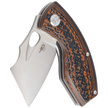 Bestech Knife Lizard Black/Orange G10, Satin/Bead Blast D2 Knife (BG39A)