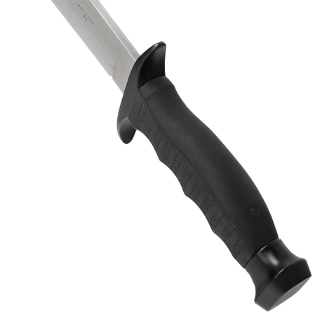 Nóż Muela 95-181 Black Rubber, Satin 420H