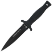 Nóż boot K25 RK-31699 Black Rubber, Black Titanium 7Cr17Mov