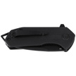 Kubey Knife Campe, Black G10, Dark Stonewashed D2 (KU203J)