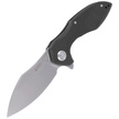 Nóż Kubey Knife Noble, Black G10, Bead Blasted D2 (KU236A)