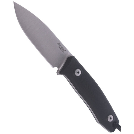 LionSteel Bushcraft G10 Black, Fixed Satin Blade (M1 GBK)