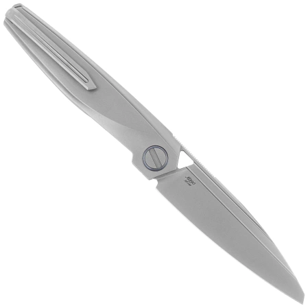 Nóż składany Rike Knife Baidi S Titanium/Carbon Fiber, Bead Blasted M390 (RK-Baidi-S-P/BCF)