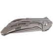 Nóż składany Bestech Vigil Gray Titanium, Satin M390 by Kombou (BT2201A)