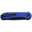 Nóż CIVIVI Elementum Flipper Blue G10, Black Stonewashed (C907X)