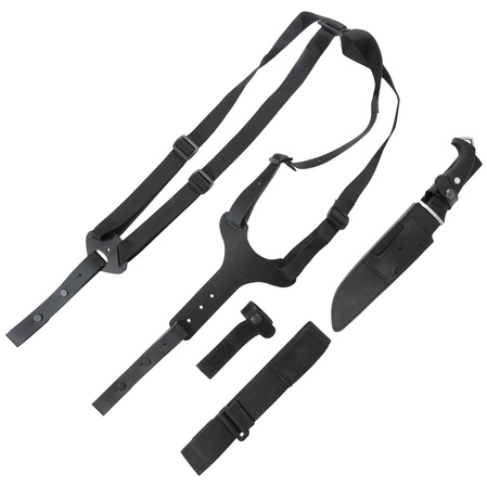 Nóż Extrema Ratio K1 Dobermann XXV Limited Edition 062/250 Black Aluminum, Satin N690 (04.1000.0105/XXV/SE)