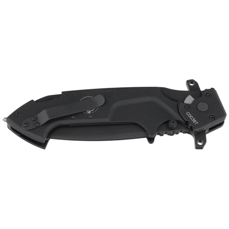 Nóż składany Extrema Ratio Glauca B1 Black Aluminium, Black MIL-C N690 (04.1000.0139/BLK)