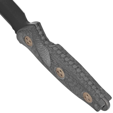 Microtech Socom Alpha Mini T/E Signature Carbon Fiber, Black DLC by Tony Marfione Knife (114M-1DLCCFS)