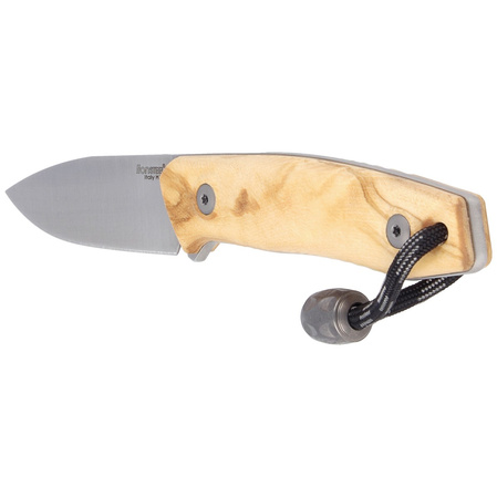 LionSteel Bushcraft Olive Wood, Satin Blade (M1 UL)