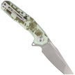 Nóż składany Kubey Carve Digital Camo G10, Beadblasted AUS-10 (KB237H)