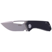 Nóż składany Kubey Thalia Black G10, Beadblasted D2 (KU331A)