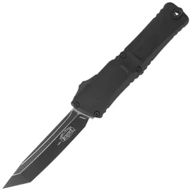 Nóż automatyczny OTF Microtech Combat Troodon T/E Gen III Black Aluminium, Tactical M390MK by Tony Marfione (1144-1T)