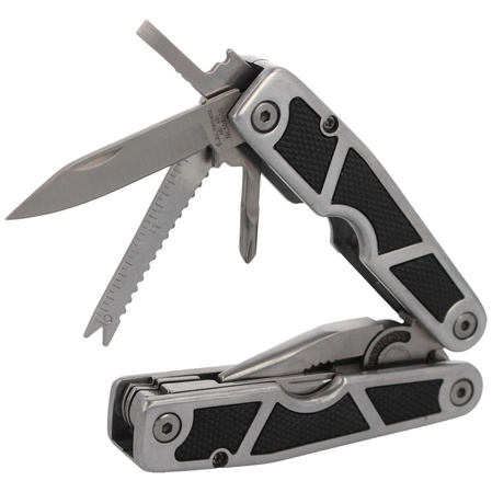 MultiTool Herbertz Rubber / Aluminium, Satin, 9 bitów (108100)