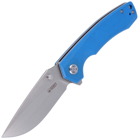 Nóż Kubey Knife Blue G10, Bead Blasted D2 (KU901B)
