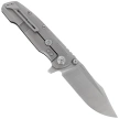 Reate District 9 V2 Knife Bead Blast Titanium/Carbon Fiber, Satin 154CM (9D-V2 TBB SAT)
