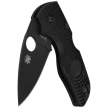 Spyderco Lil' Native Lightweight Knife Black FRN, Black DLC CTS BD1N by Eric Glesser (C230PBBK)