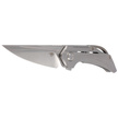 Nóż składany Bestech Vigil Gray Titanium, Satin M390 by Kombou (BT2201A)