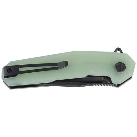 Kubey Carve Knife Jade G10, Blackwashed AUS-10 (KB237F)