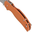 Spyderco Sage 5 Burnt Orange G10 Knife, Satin CPM REX 121 (C123GBORP)
