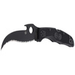 Spyderco Matriarch 2 FRN Emerson Opener Black Blade Knife (C12SBBK2W)