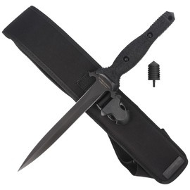 Nóż Extrema Ratio Suppressor Ordinanza GIS Black Nylon, Black N690 (04.1000.0312/BLK-O)