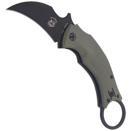 Nóż FOX Karambit Black Bird by Bastinelli / Black Blade (FX-591 OD)