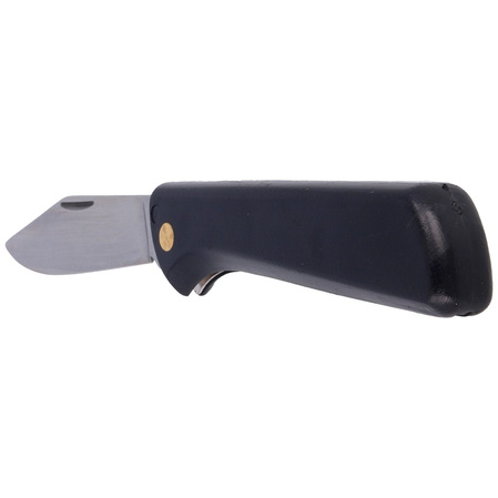 MAC A950 Camp Knife Black ABS, Satin W 1.4028 (MC A950 BLK)