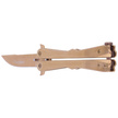 Nóż składany motylek Martinez Albainox Balisong RainGold Steel, RainGold 3Cr13Mov (02165)