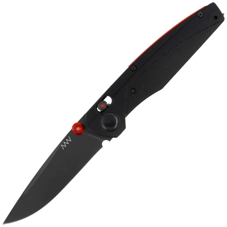 ANV A100 BB Knife Black GRN, Black DLC Sleipner (ANVA100-019)