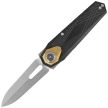 Nóż składany Remette Infinite Power Black Titanium, Hand Grinding Pearlescent M390 (RTIP-A)