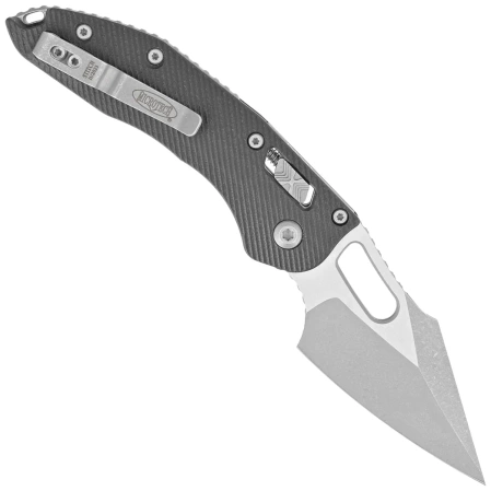 Microtech Stitch Ram-Lok S/E Knife Black Fluted G10, Apocalyptic M390Mk by Borka Blades and Tony Marfione (169RL-10APFLGTBK)