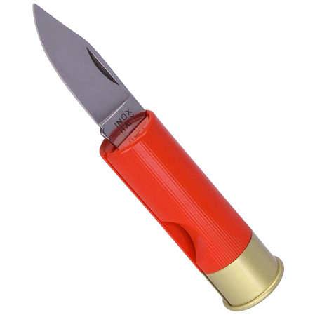 Maserin Cartridge Cal. 12 Red Nylon, Stainless Polished Knife (70 RED)