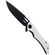 Nóż składany Kubey Raven Ivory G10, Dark Stonewashed AUS-10 by Jelly Jerry (KB245F)
