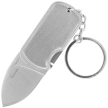 Martinez Albainox Dog Tag Keychain Knife Satin Stainless Steel, Satin 3Cr13Mov (18653)
