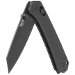MKM Yipper Black G10, Black Top Shield MagnaCut by Ben Petersen Knife (MK YP-GBKB)
