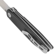 Sencut Bocll II Black G10, Satin D2 by Brad Zinker knife (S22019-1)