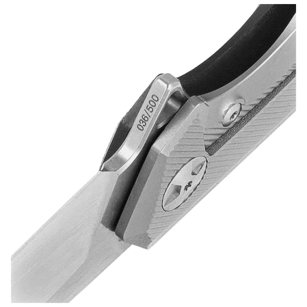 Nóż składany Decor Habitat Third Thunder LE No 036/500 Black G10/Titanium, Satin/ Stonewashed D2 (K4105)