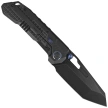 Remette RT-Cool Leopard Knife Black Titanium, Plating Black Stonewashed M390 (RTKS-B)