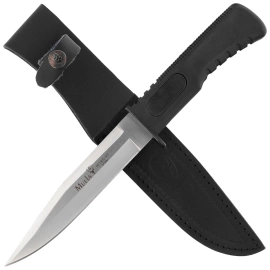 Muela SP-14 Knife Black Rubber, Satin Nitro-42
