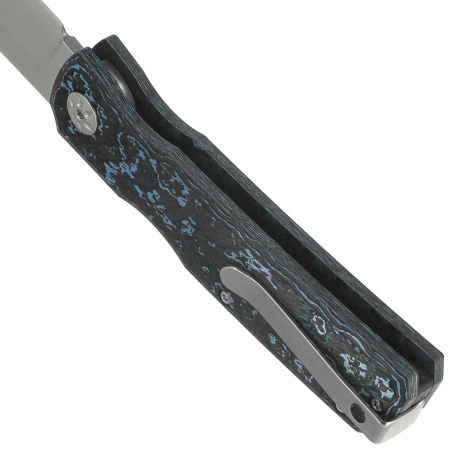 Maserin 502 Power Knife Arctic Storm FatCarbon, Satin MagnaCut by Sergio Consoli (502/BM)