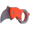 FOX Karambit Mini-KA FRN Orange, Bead Blasted Blade (FX-535 O)