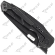 Bestech Nyxie Black Titanium/Carbon Fiber, Black Stonewashed CPM S35VN by Todd Knife and Tool Knife (BT2209D)