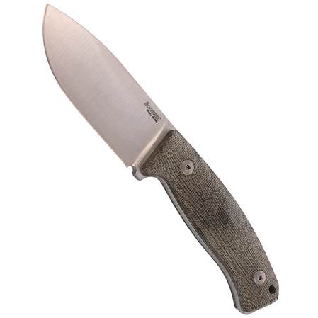 LionSteel Bushcraft Green Canvas Micarta, Satin M390 by Moletta (M2M CVG)